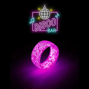 Unisex Luminous Rings with a glowing effect, perfect for men and women, adding a stylish and radiant touch to any outfit.