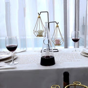 Elegant transparent wine decanter filled with red wine, used for decanting wine to enhance flavor and aroma.

