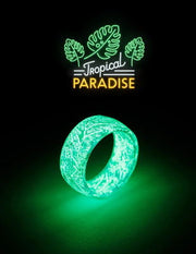 Unisex Luminous Rings with a glowing effect, perfect for men and women, adding a stylish and radiant touch to any outfit.